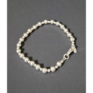 Premier Designs Ballbead Bracelet Silver Tone Metal 7 Inch Jewelry Women's